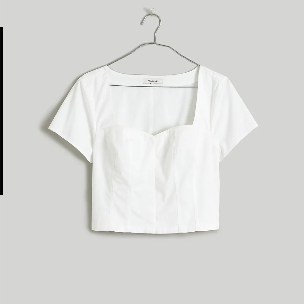 Poplin Hook Front Top